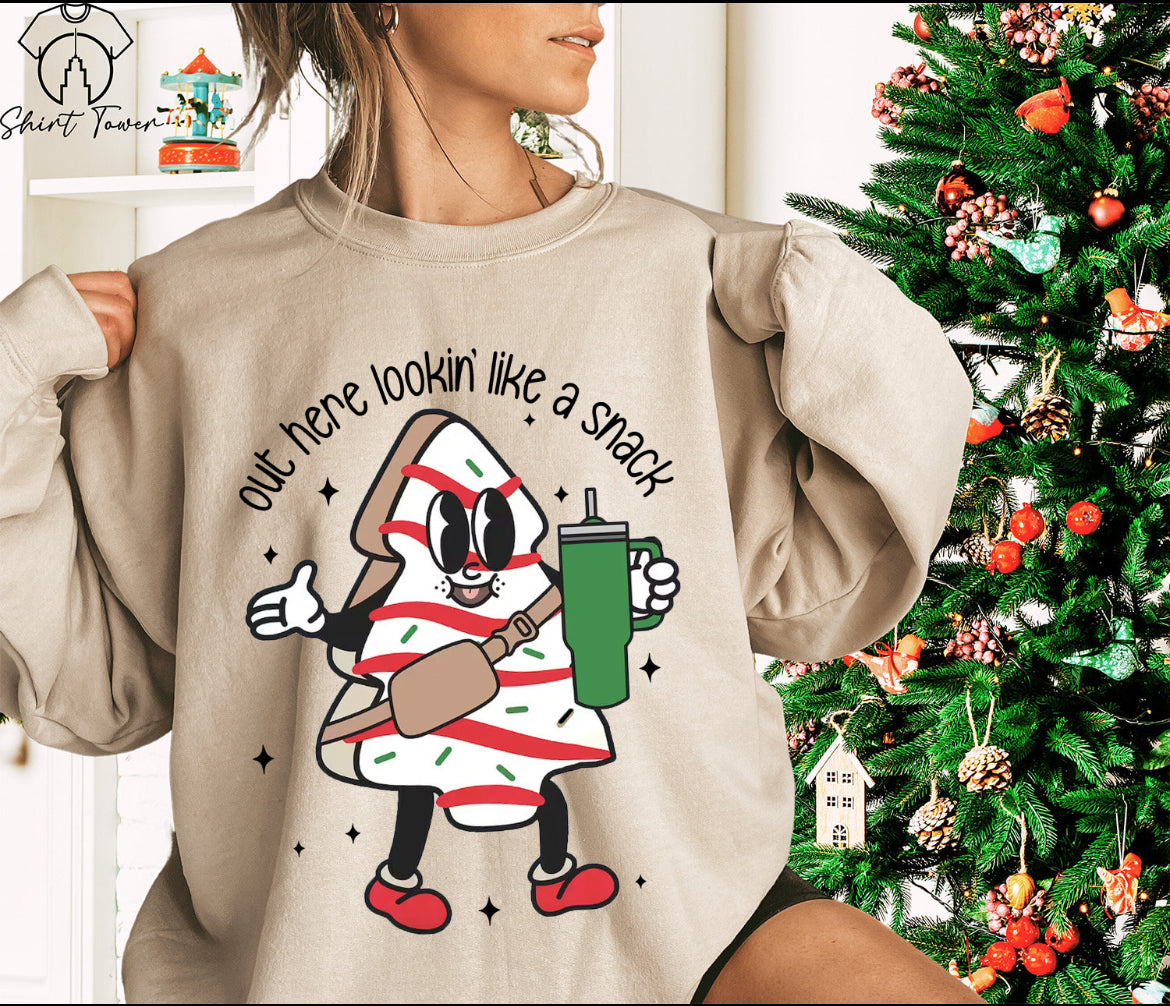 Out Here Lookin Like a Snack Shirt