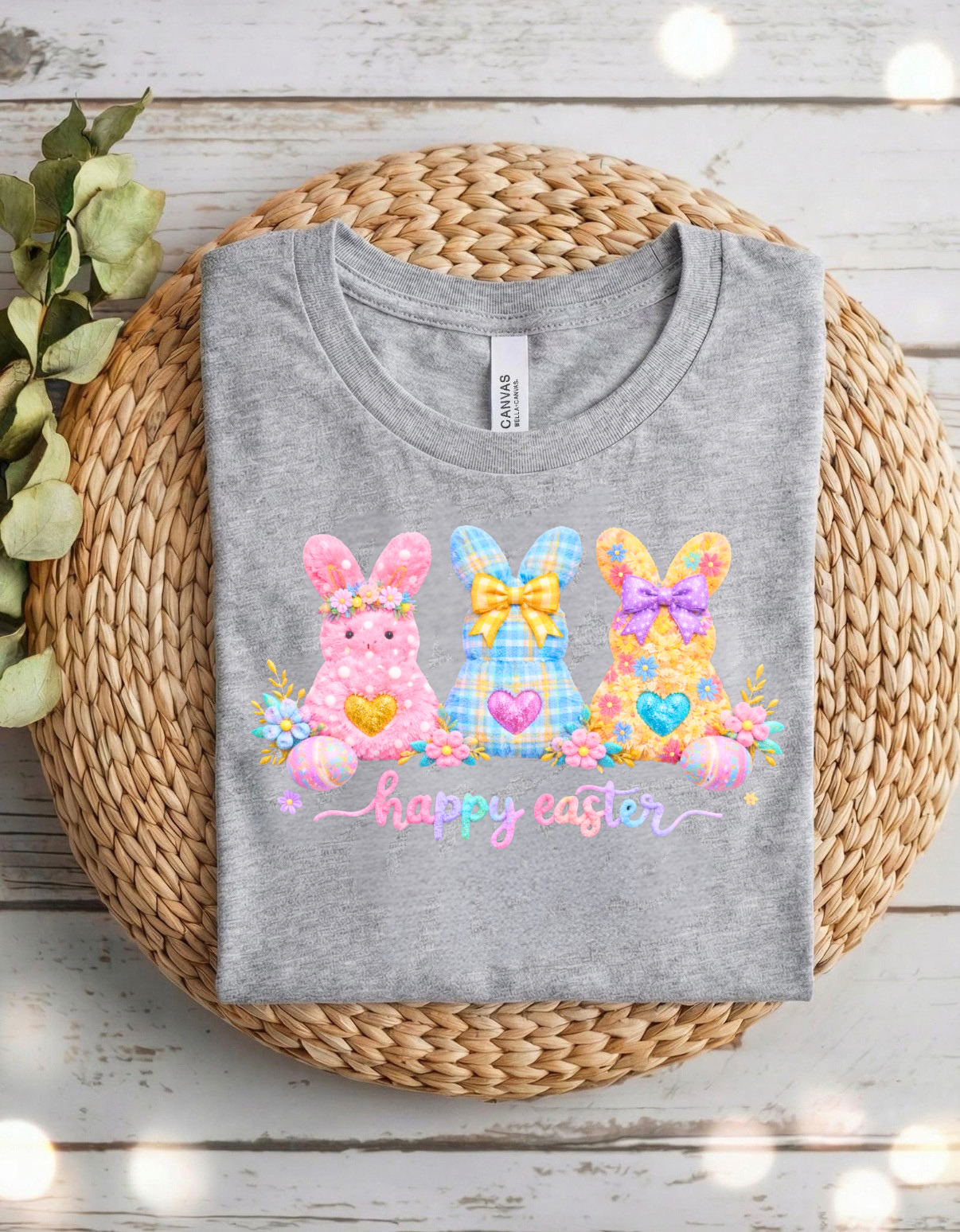 Faux Yarn Easter Bunny Shirt