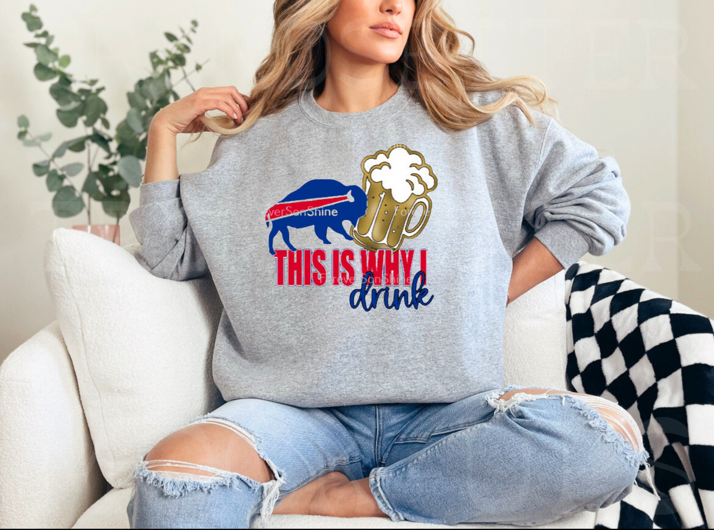 Buffalo This Is Why I Drink Shirt