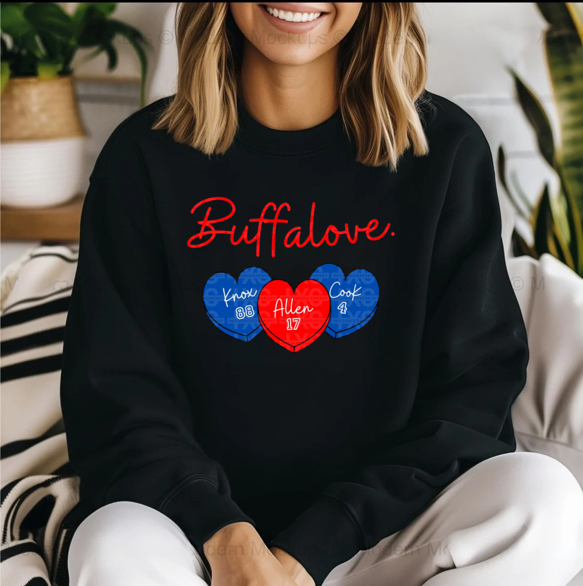 Buffalove Valentine Sweatshirt