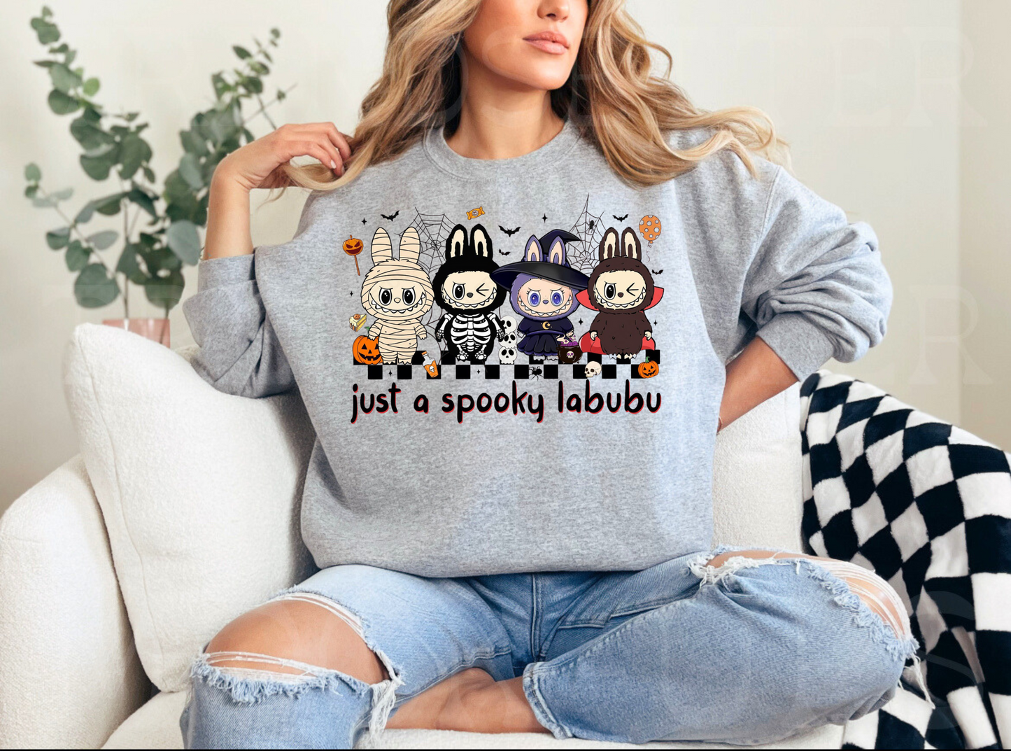 Just a Spooky Labubu Shirt