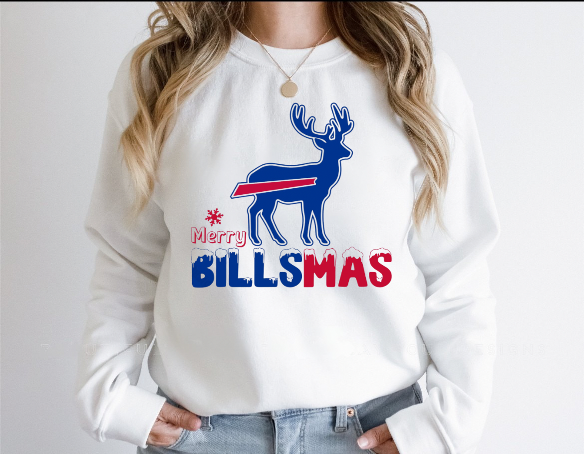 Merry Billsmas Reindeer Shirt