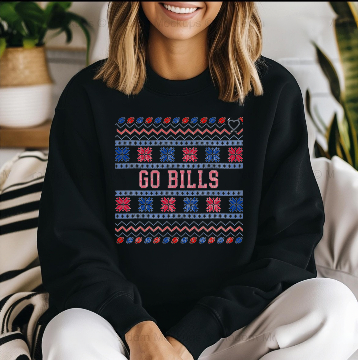 Go Bills Ugly Sweater Sweatshirt