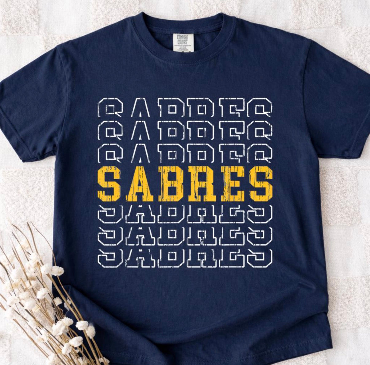 Buffalo Sabres Distressed Shirt