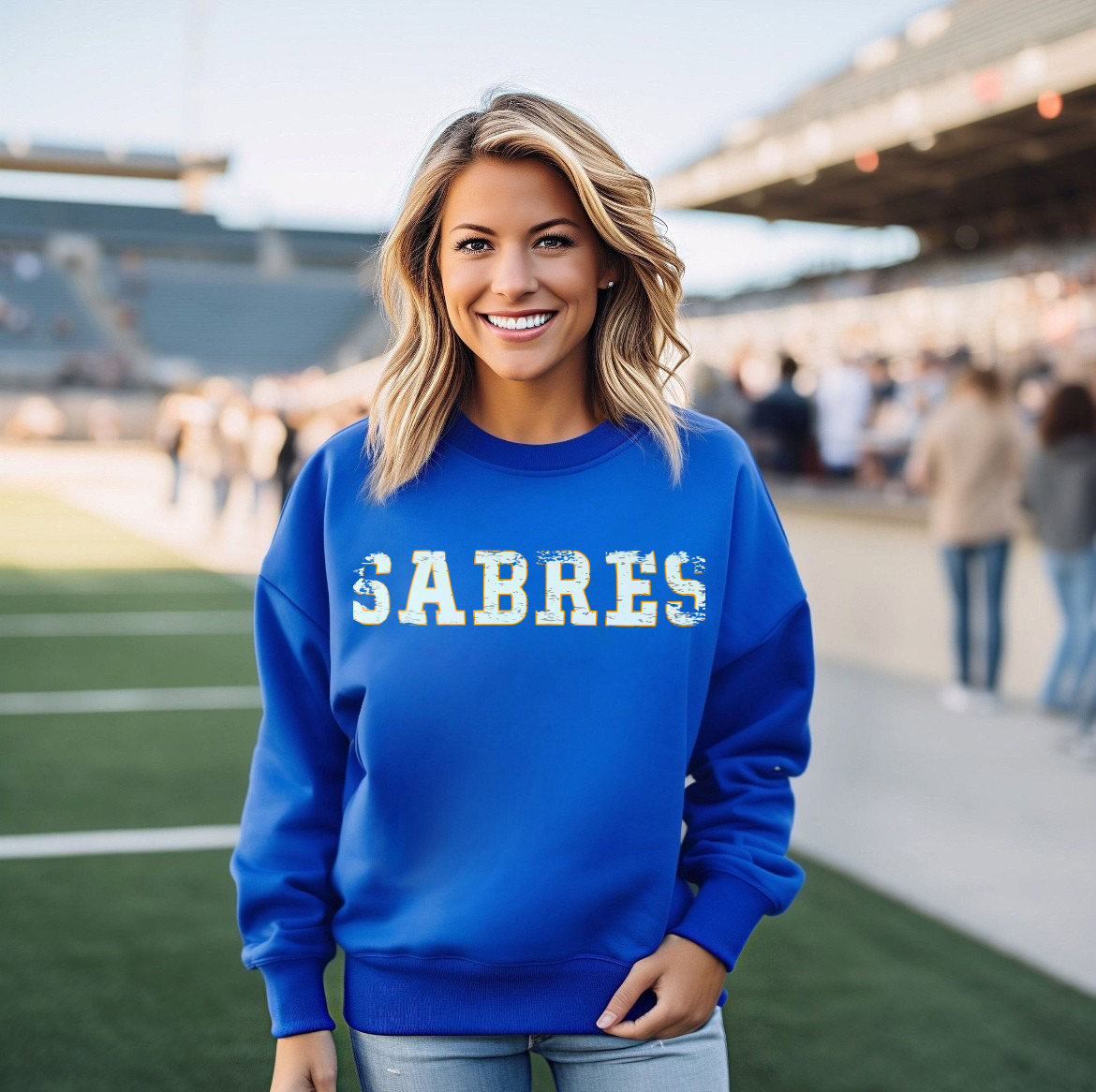 Buffalo Sabres Distressed Shirt