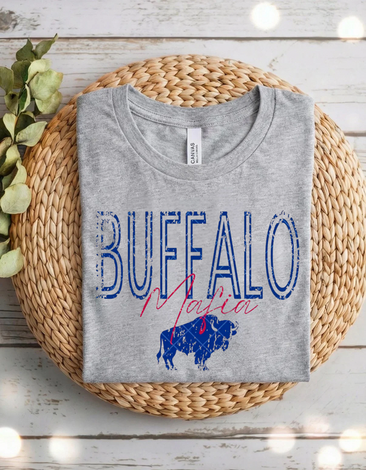 Buffalo Mafia Distressed Shirt