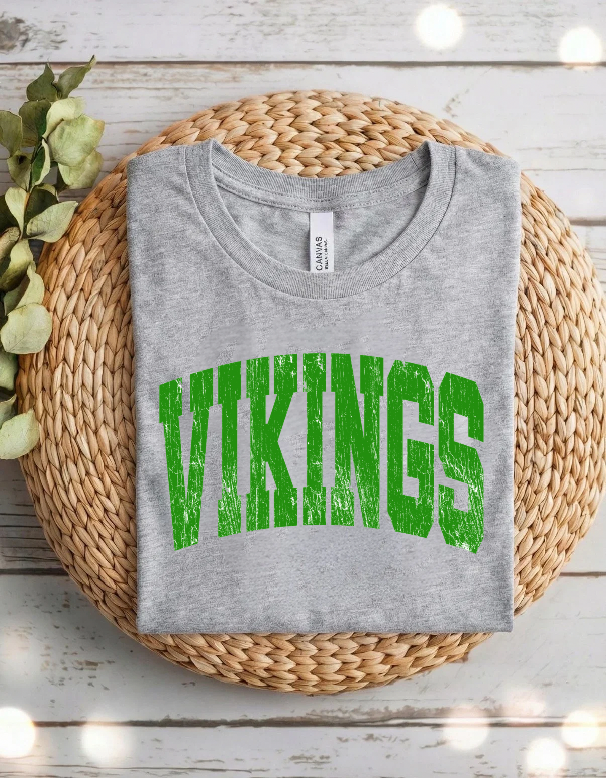 Nichols Vikings Distressed Shirt